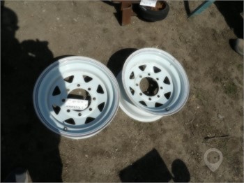 WHITE SPOKE RIMS 8 BOLT 15 INCH New Wheel Truck / Trailer Components auction results