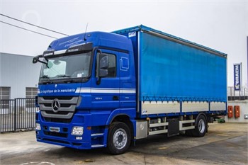 2012 MERCEDES-BENZ ACTROS 1844 Used Curtain Side Trucks for sale