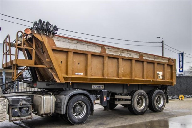 2001 ROBUSTE KAISER S3302-2XLAMES/BLAD/SPRING Used Tipper Trailers for sale