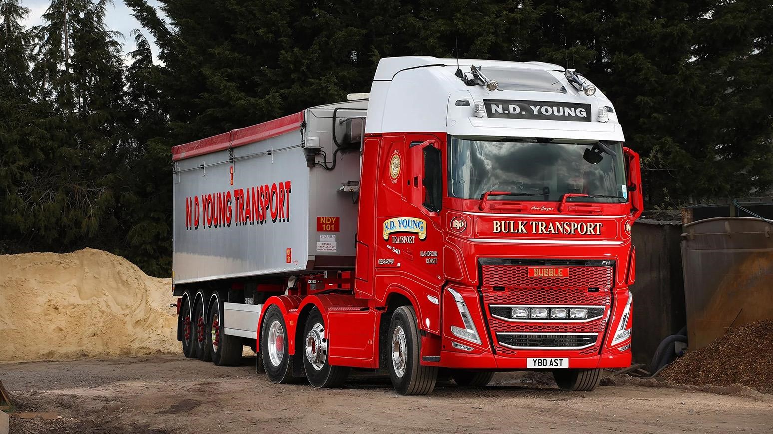 ND Young Transport Eyes Big Fuel Savings With New Volvo FH 540