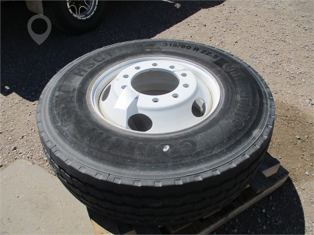 CONTINENTAL 315/80R22.5 New Wheel Truck / Trailer Components auction results