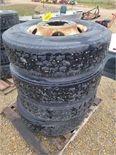 TIRES & STEEL RIMS 295/75R22.5 Used Tyres Truck / Trailer Components auction results