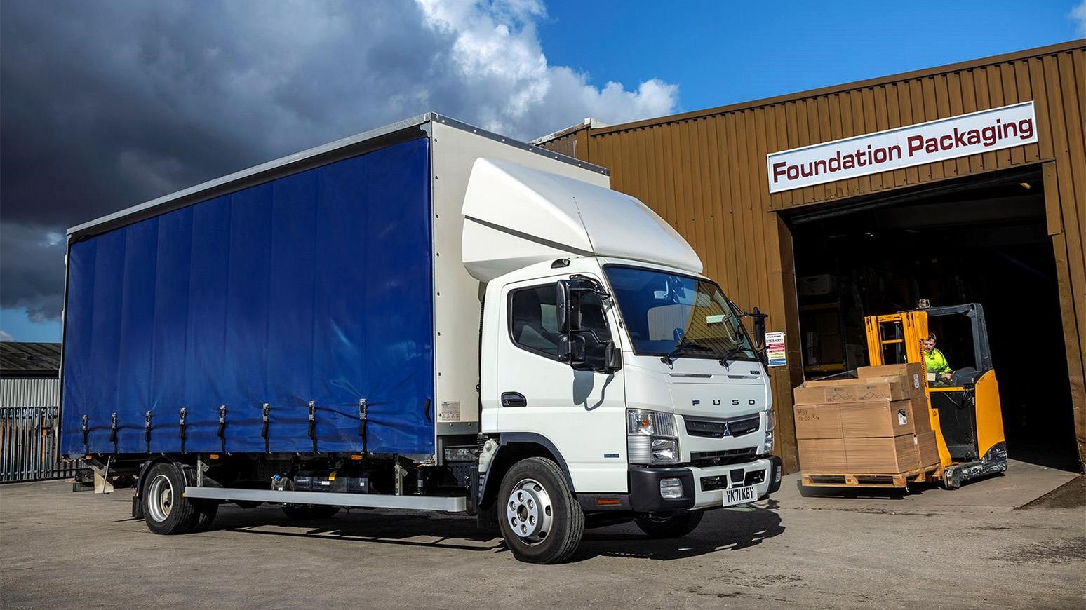 FUSO Canter Really Delivers For Yorkshire’s Foundation Packaging