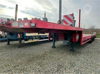 2000 FAYMONVILLE TIEFLADER 25 M Used Low Loader Trailers for sale