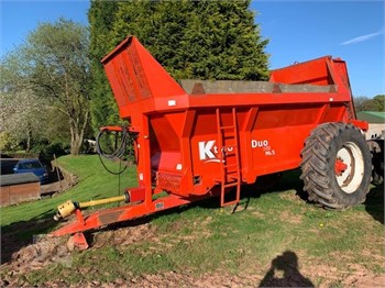 2014 K-TWO DUO 1100 MK5 Used Dry Manure Spreaders Manure Handling for sale