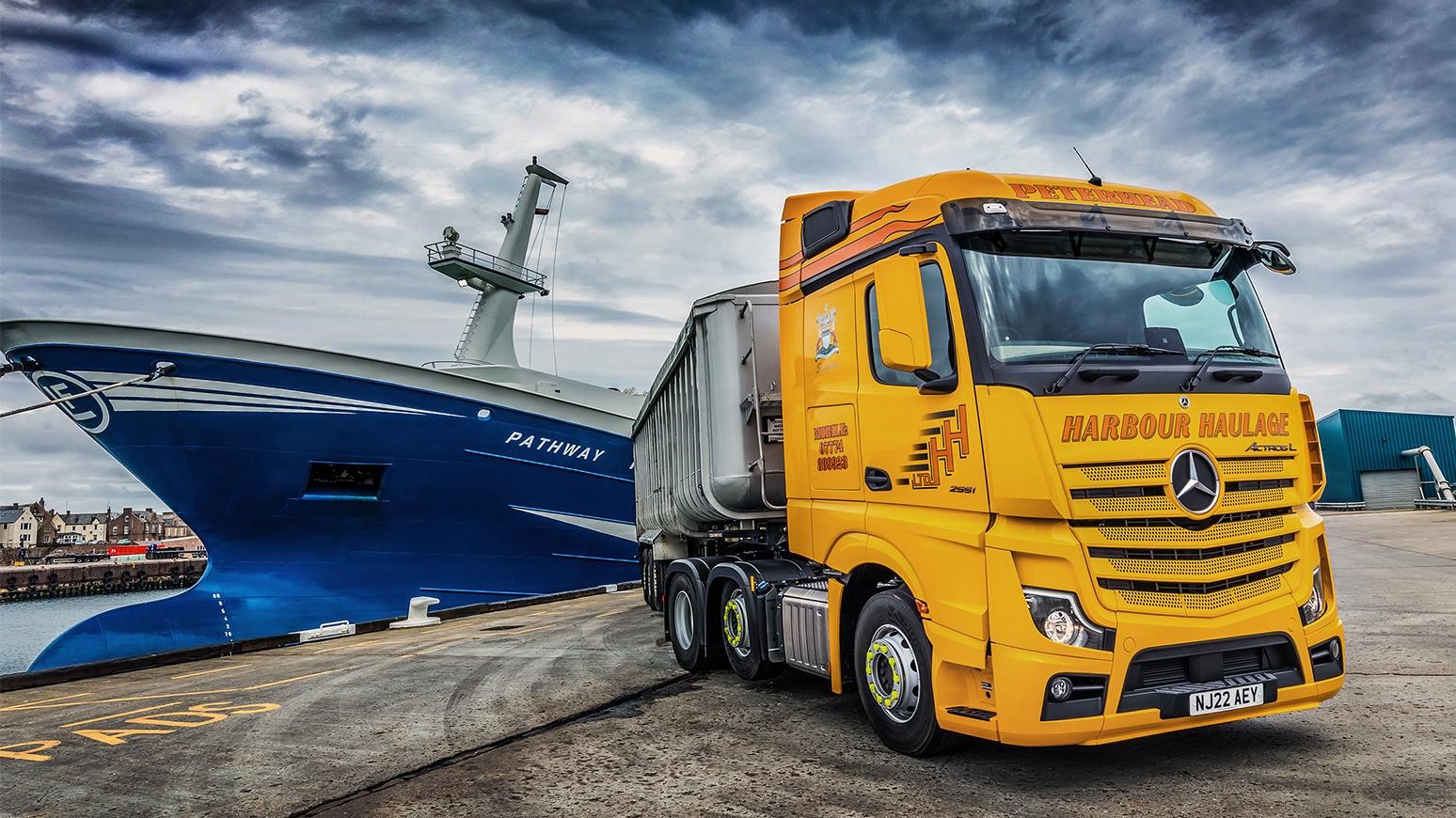 Harbour Haulage Of Scotland Turns To Mercedes-Benz For A New Actros L Truck
