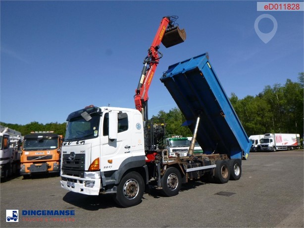 2009 HINO 700 3241 Used Grab Loader Trucks for sale