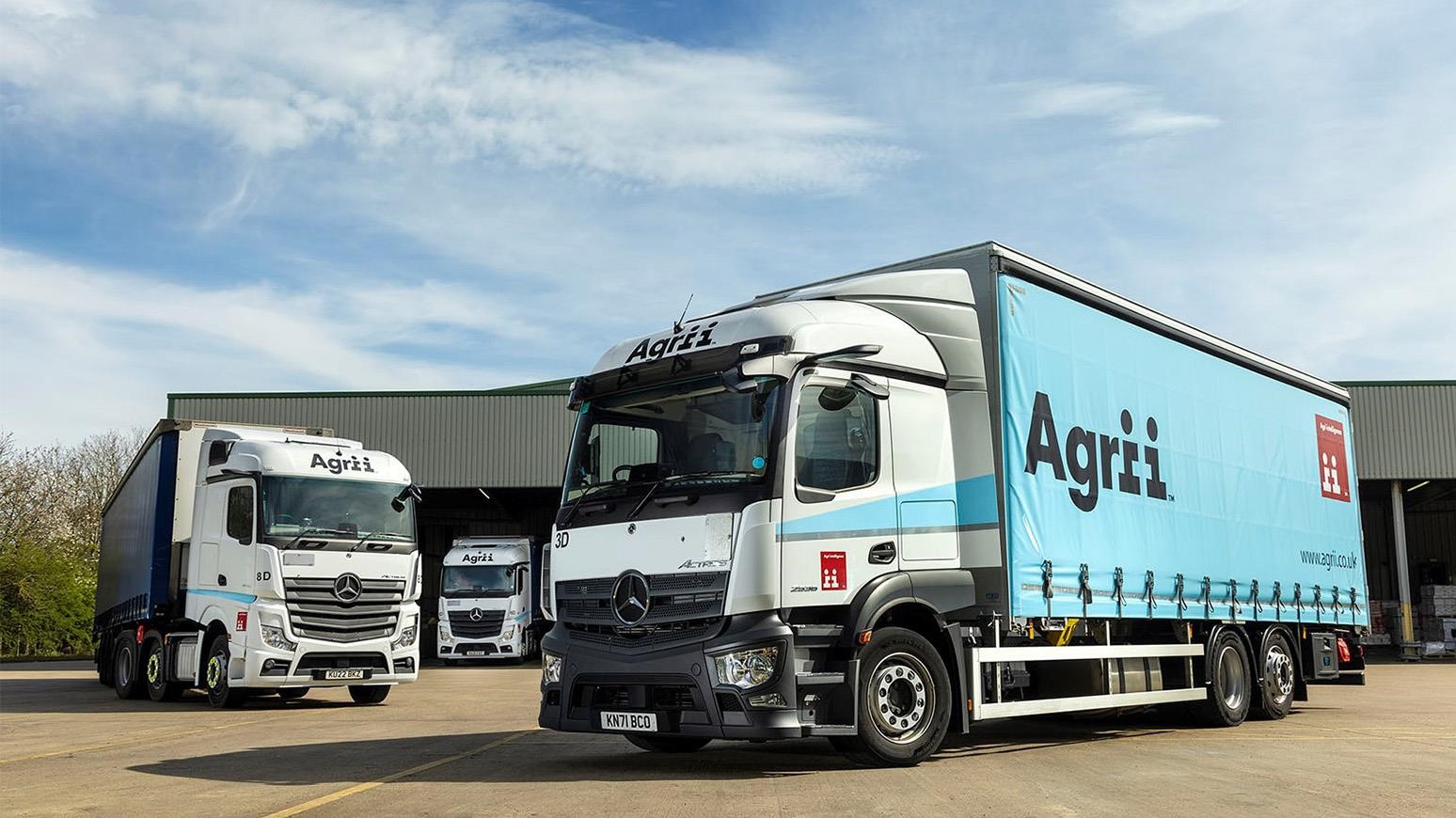 Agrii Invests In Fleet Of Mercedes-Benz Actros & Atego Trucks To Attract & Retain Drivers