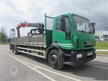 2013 IVECO EUROCARGO 180E25 Used Crane Trucks for sale