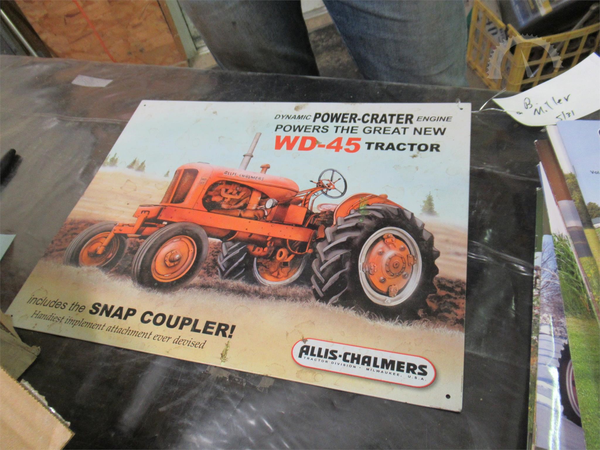 Details about   *Allis Chalmers Wing Type Field Cultivator Operators Owners Manual AC Original! 