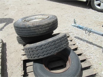TRAILER HOUSE WHEELS 8-14.5 TIRES AND RIMS Used Wheel Truck / Trailer Components auction results
