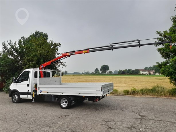 2013 IVECO DAILY 35C13 Used Dropside Crane Vans for sale