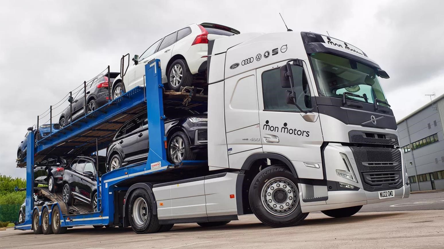 Mon Motors Making Car Deliveries With New Volvo FM 460 Globetrotter 4x2