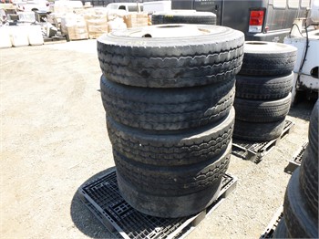 MICHELIN 11R22.5 TIRES & RIMS Used Tyres Truck / Trailer Components auction results