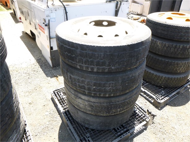 FIRESTONE 275/70R22.5 TIRES & RIMS Used Tyres Truck / Trailer Components auction results