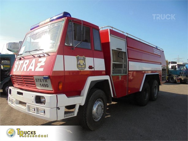 1977 STEYR 1490 Used Feuerwehrwagen zum verkauf