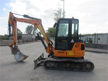2017 HANIX H55DR Used Mini (up to 12,000 lbs) Excavators for sale