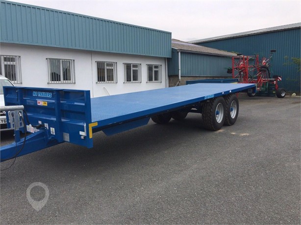 2022 M4 27FT FLAT BALE TRAILER New Standard Flatbed Trailers for sale
