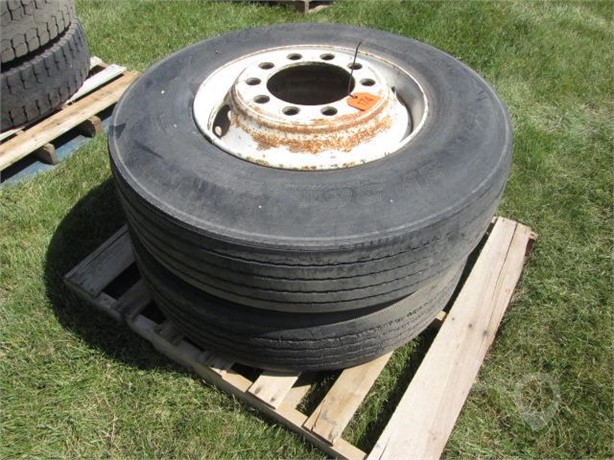 DUNLOP 11R22.5 Used Tyres Truck / Trailer Components auction results