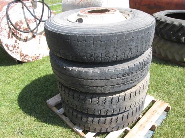 BRIDGESTONE 11R22.5 Used Tyres Truck / Trailer Components auction results