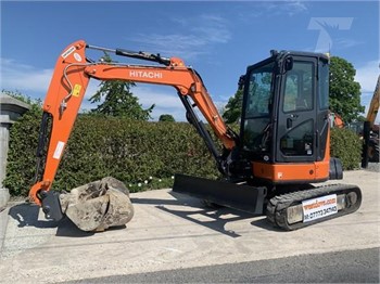 2018 HITACHI ZX38U-3CLR Used Mini (up to 12,000 lbs) Excavators for sale