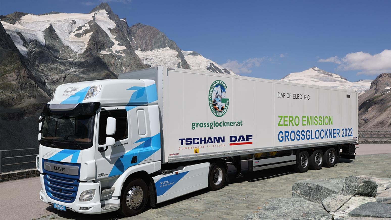 DAF CF Electric Tames Europe's Most Challenging Mountain Pass