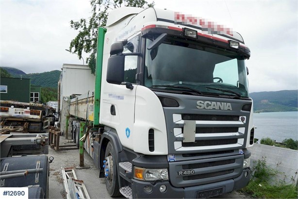 2008 SCANIA R480 Used Box Trucks for sale