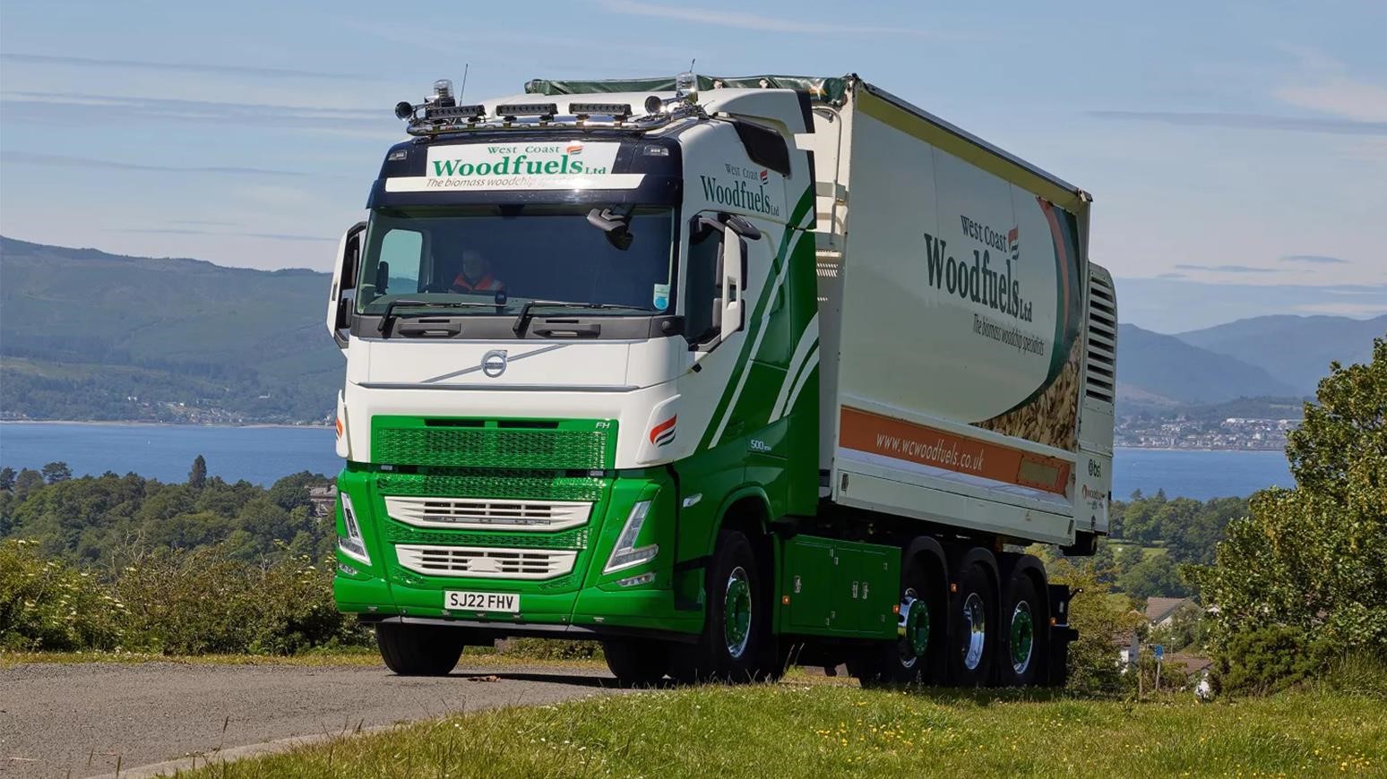 Volvo FH 500 With Tridem Increases Manoeuvrability & Payload Capacity For West Coast Woodfuels