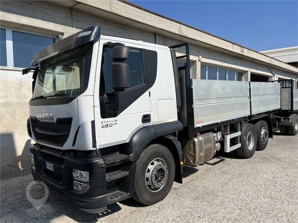 2014 IVECO STRALIS 480 Used Dropside Flatbed Trucks for sale