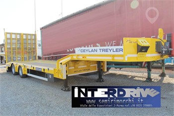 2023 CEYLAN CARRELLONE 2 ASSI 10.70M NUOVO RAMPE New Low Loader Trailers for sale