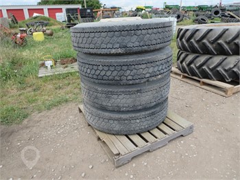 DYNATRAC 11R24.5 Used Tyres Truck / Trailer Components auction results