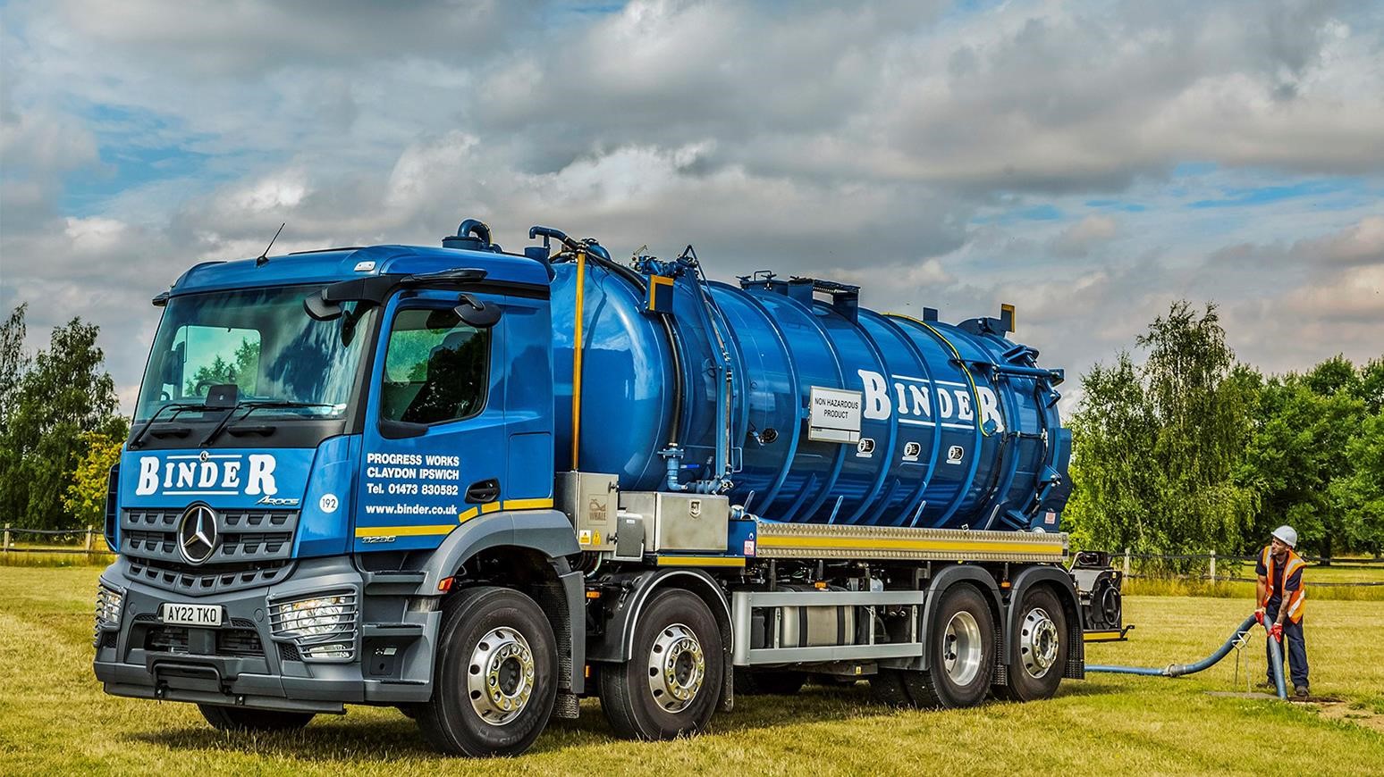 Wastewater Specialist Binder Makes Return To Mercedes-Benz With Purchase Of New Arocs