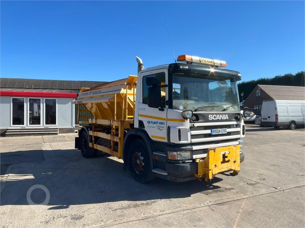 2004 SCANIA P94C230 Used Spreader / Gritter Municipal Trucks for sale