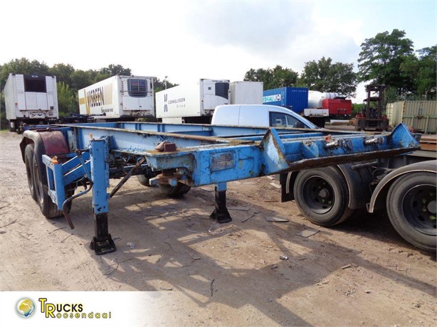 1983 KRONE 2 X SZC 16 + 2 AXLE+BLAD+SPRING Used Other for sale
