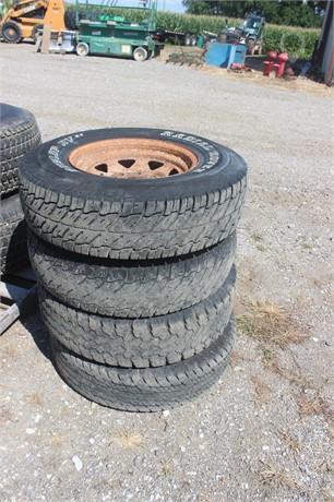 SPOKE RIMS 235/85R16 TIRES & RIMS Used Tyres Truck / Trailer Components auction results