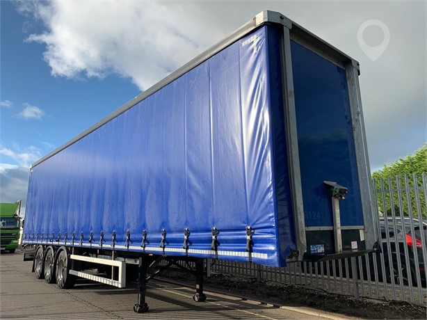 2017 MONTRACON Used Curtain Side Trailers for sale