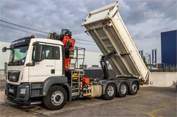 2018 MAN TGS 33.420 Gebruikt Vrachtwagen met Grijper-Kraan te koop