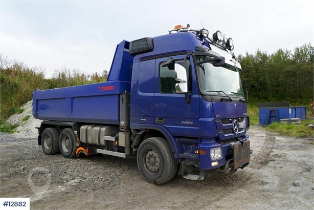 2010 MERCEDES-BENZ ACTROS 2655 Used Tipper Trucks for sale