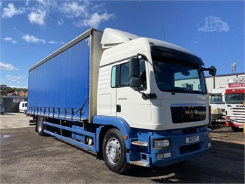 2013 MAN TGM 18.250 Used Curtain Side Trucks for sale