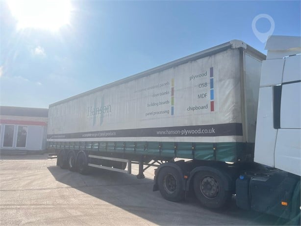 2009 MONTRACON 13.6 m Used Curtain Side Trailers for sale