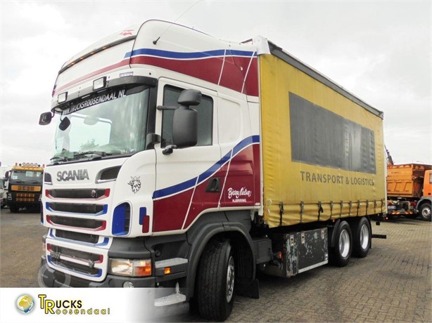 2012 SCANIA R500 Used Curtain Side Trucks for sale