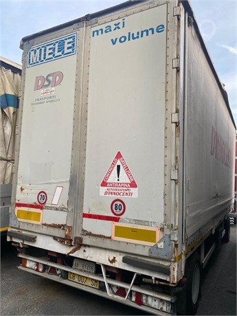 1998 MIELE RIMORCHIO Used Curtain Side Trailers for sale