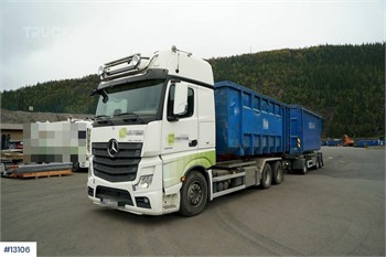 2017 MERCEDES-BENZ ACTROS 2858 Gebruikt Vrachtwagen met Haak-Kraan te koop