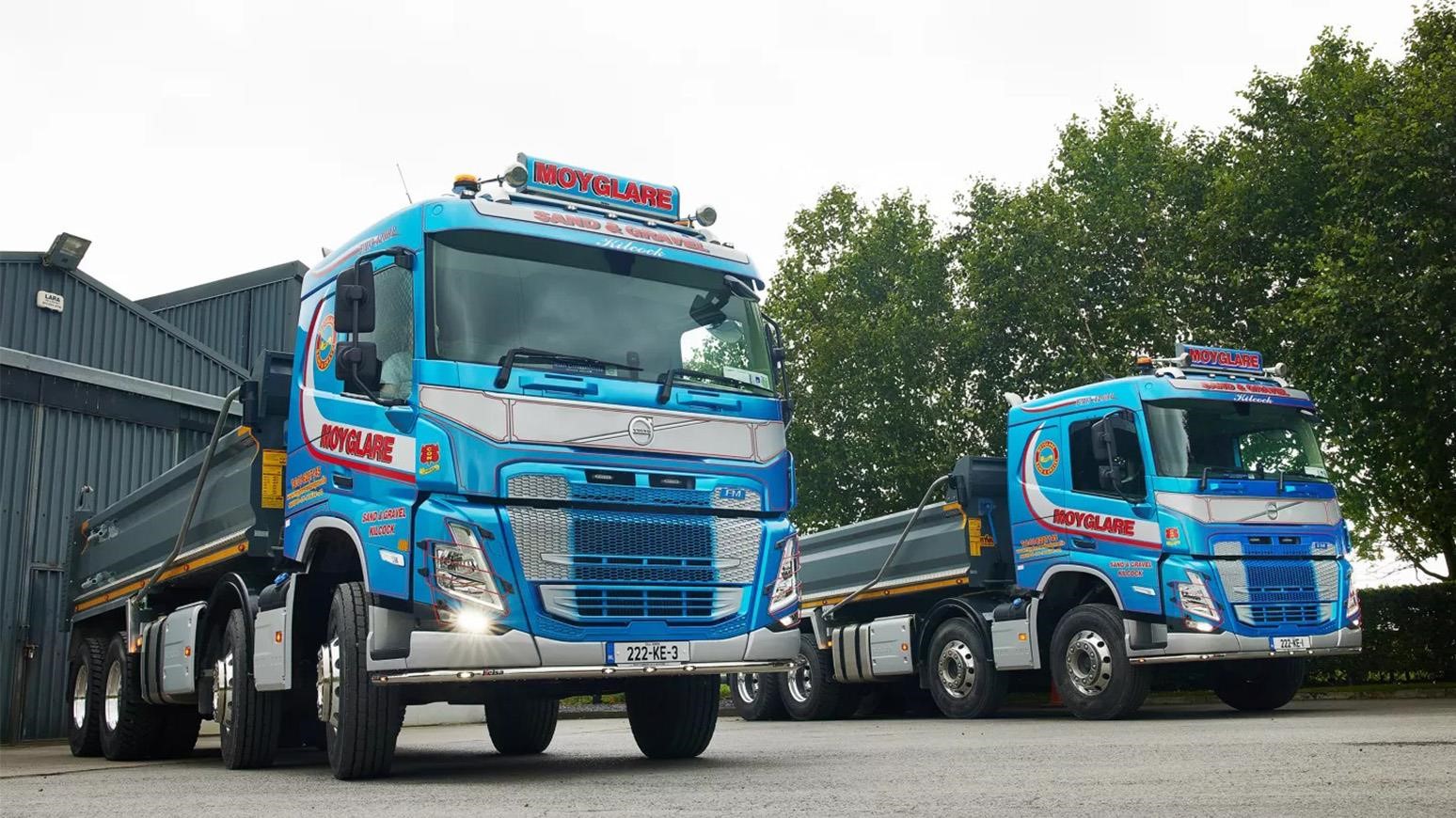 Moyglare Sand & Gravel Expands Fleet With 2 New Volvo FM 420 Tippers