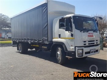 2021 ISUZU FTR Used Curtain Side Trucks for sale