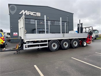 2023 MAC TRAILER MFG Used Dropside Flatbed Trailers for sale