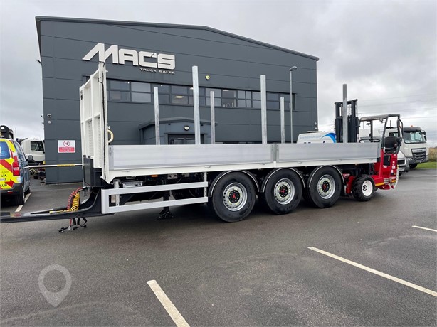 2023 MAC TRAILER MFG Used Dropside Flatbed Trailers for sale