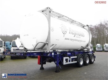 2005 M&G 3-AXLE CONTAINER TRAILER 20-30 FT Used Skeletal Trailers for sale