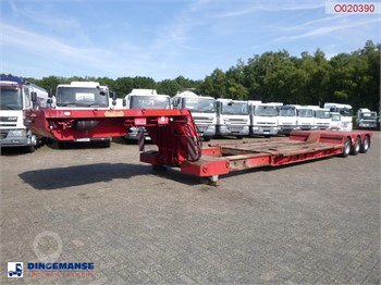 1992 NOOTEBOOM 3-AXLE LOWBED TRAILER OSDAZ-56 Used Standard Flatbed Trailers for sale