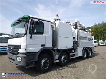2008 MERCEDES-BENZ ACTROS 3241 Used Vacuum Municipal Trucks for sale